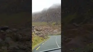 Driving the Conor Pass Dingle Ireland #roadtrip2023 #bestdrive #ireland_travel