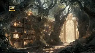 Explore the Enchanted Realms | Fantasy Architecture Among Fairy Forests | 4K Visual Journey