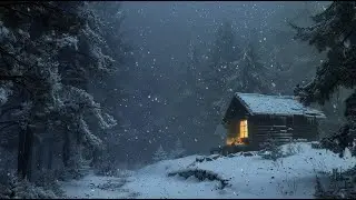 Intense Blizzard and Heavy Wind Sounds in the Mountains for Deep Sleep and Focus