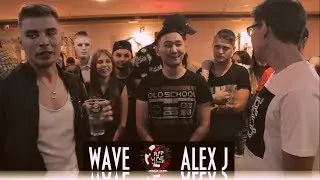 RAP WAVE LEAGUE: Wave VS. Alex J (Отборочный баттл)