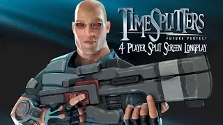 Timesplitters Future Perfect 4 Player Split Screen Longplay
