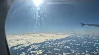 Sky view # flying above the clouds wow so beautiful is it heaven 😍 ❤️ 