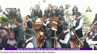 C&eacute;r&eacute;monie fun&eacute;raire de Sr.Germ&egrave;ne Dimeus dite Lumane