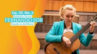 Fernando Sor Op 35 No 3 performed by Borbala Seres