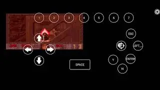 Doom 95 termux Box gameplay with input bridge #gameplay #game #gaming #doom #doom2
