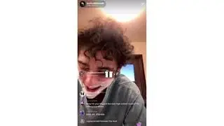 Joshua Bassett Tiktok Live 4/16 - Shaving