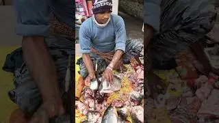 Katla fish cutting |Katla fish cutting skills|Katla fish cutting Kolkata|California fish grill