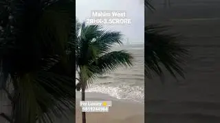 2 BHK apartments  in the sale location Mahim West full sea view apartment very luxury sea view#Sea