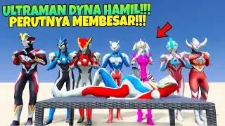 ULTRAMAN DYNA HAMIL PERUTNYA MEMBESAR, ULTRAMAN ZERO DAN ULTRAMAN KUASA 7 KAGET - GTA 5 ULTRAMAN
