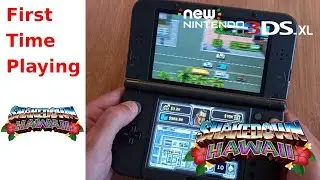 Shakedown Hawaii Nintendo 3DS... First Time Playing.