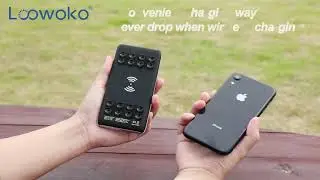 LWC S8-wireless power bank 8000mah