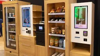 Les frigos et distributeurs connect&eacute;s Smart Cuisine