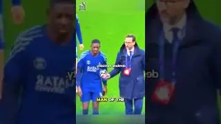 This player refused the Man of the Match award #football #shorts