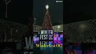 Winterfest OC at OC Fair & Events Center.  January 3, 2026.  A little rain never hurt anyone!