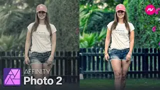 Make Colors POP in Affinity Photo | Edit RAW Dull Photos and Make Colors More Vibrant