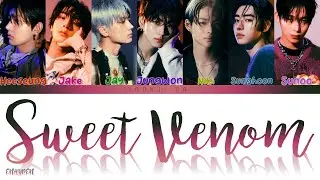 ENHYPEN (엔하이픈) - Sweet Venom Lyrics [Color Coded Han/Rom/Eng]