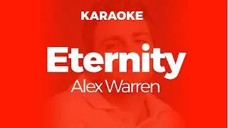 Karaoke Eternity - Alex Warren | Original Key (Cover with Backing Vocals)