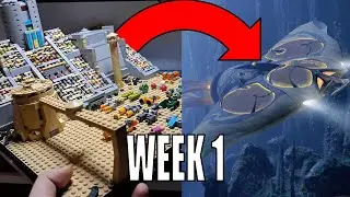 Building A Naboo Bongo In LEGO | Week 1 | Let's Start Building
