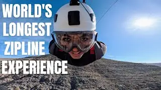 World's Longest Zipline | Jebel Jais UAE | 2.83km Ride Jais Flight | Must Visit | 4K