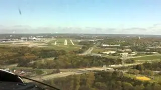 CE560XL Landing Runway 33R KBWI (HD)