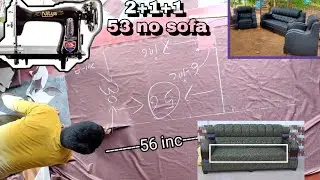 53 no sofa cutting cloth and sewing clothes || kapde ko kaise cutting Kare ?