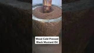 Wood Cold Pressed Black Mustard Oil | Shuddh Svasth | Traditional Oils | Natural | Chekku Oils