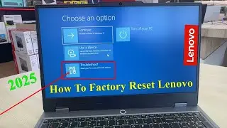 How to factory reset, restore your Lenovo | How to reset Your Lenovo LOQ Laptop 2025