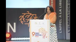 Cérémonie de clôture | Discours de la Représentante des Afro-Brésiliens – 9ᵉ Congrès Panafricain