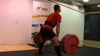 Strefa MOCY Rio Wellness Club -  Piotr Sulima martwy ciąg 250kg