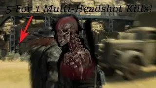 SNIPER ELITE 3:  QUINTUPLE 5 MULTI-HEADSHOT KILL!