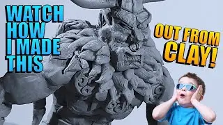 Sculpting Gothrak | Lords Mobile | Timelapse (Part 1)