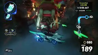 Sonic Racing: CrossWorlds (PS4) - 1st-Time Playthrough #70 - CW Time Trials (SSS Part 4)