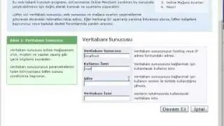 osCommerce Kurulum Video Dersi