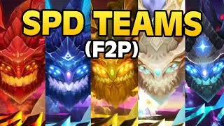 SUPER SCHNELL UND F2P! Neue Riftbiester SPD Teams | Summoners War Sky Arena