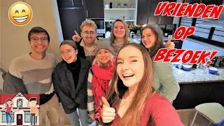 EERSTE FEESTJE IN HET HUIS! #VerhuisVlog7 #vlog141