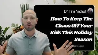 How To Keep The Chaos Off Your Kids This Holiday Season
