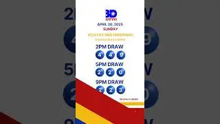 STL Results April 20, 2025 #stlresulttoday #lottoresult #pcso #swer2 #swer3 #swer4 #stlpares