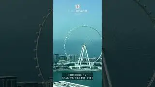 Waterfront Views of Ain Dubai, Palm Jumeirah, Dubai Marina & JBR Beach