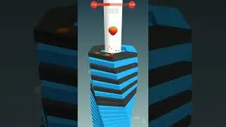 Stack ball 3d gameplay || Stack bounce 😍 #Shorts #stackball