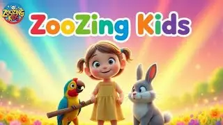 🎨 रंगों का जादू | Nursery Rhymes In Hindi | ZooZing Kids