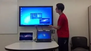 Demonstrating Picture in Picture Display With a Mac and a PC