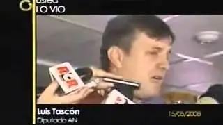 Usted lo vi&oacute;, Luis Tasc&oacute;n - 2008 - Globovisi&oacute;n