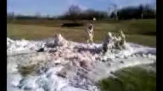 PLAYING IN FOAM!!!!!