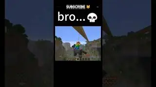 Villager vs Horse: Minecraft's Most Awesome Glitch! 😂☠️ #minecraft #shorts
