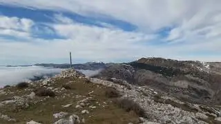 Le Colle Du Ma&ccedil;on de Caussols 1417m F&eacute;vrier  2021 By kikou🏃🏔🌞