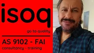 AS 9102 - FAI - ISOQ Danışmanlık Eğitim - ISOQ Consulting Training - www.isoqdanismanlikegitim.com