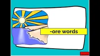 -ore Words Phonics- Learn the -ore Sound (ESL & Kids) #OREWords #EnglishPhonics #LearnEnglish