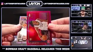 GREAT HALF CASE!! 2025/26 Topps Chrome Basketball Jumbo 4 Box Half Case Break #16
