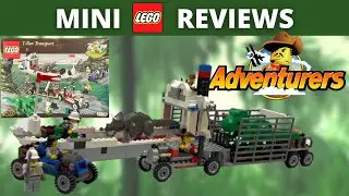 2000 LEGO Adventurers T-Rex Transport: Mini Review!