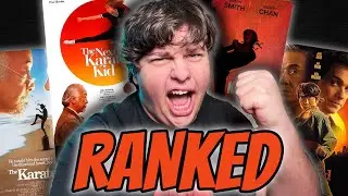 ALL 6 KARATE KID MOVIES RANKED